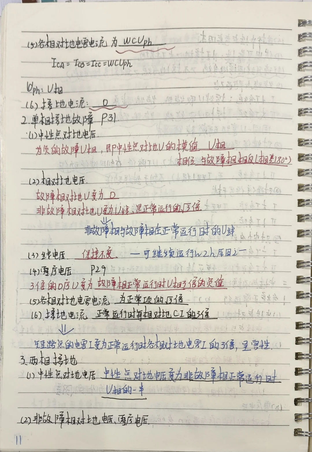 电力系统分析 笔记 第一章