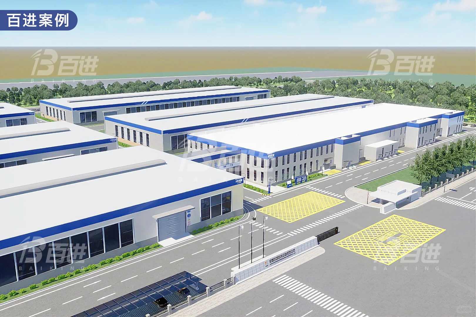 高颜值车间设计曝光，百进案例分享