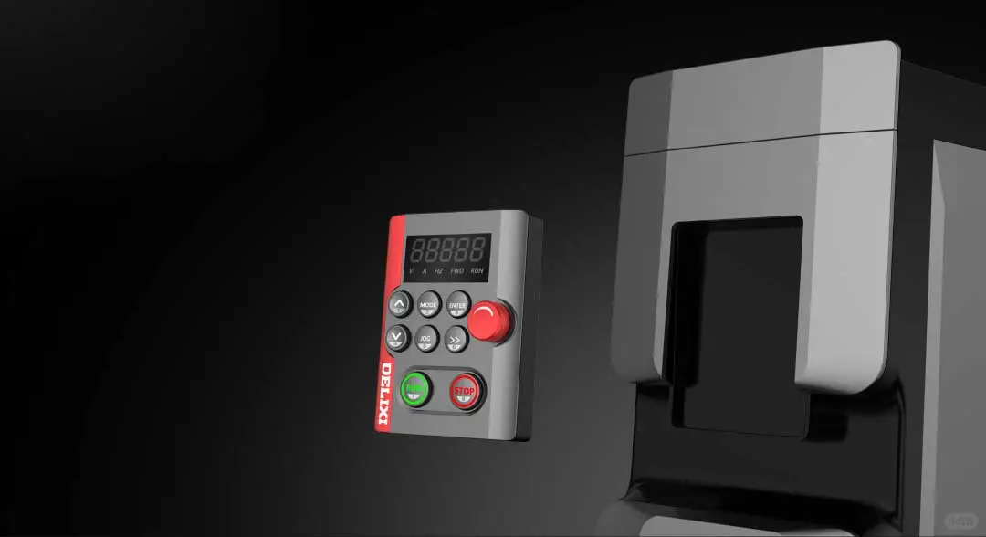 工业设计案例—德力西变频器设计