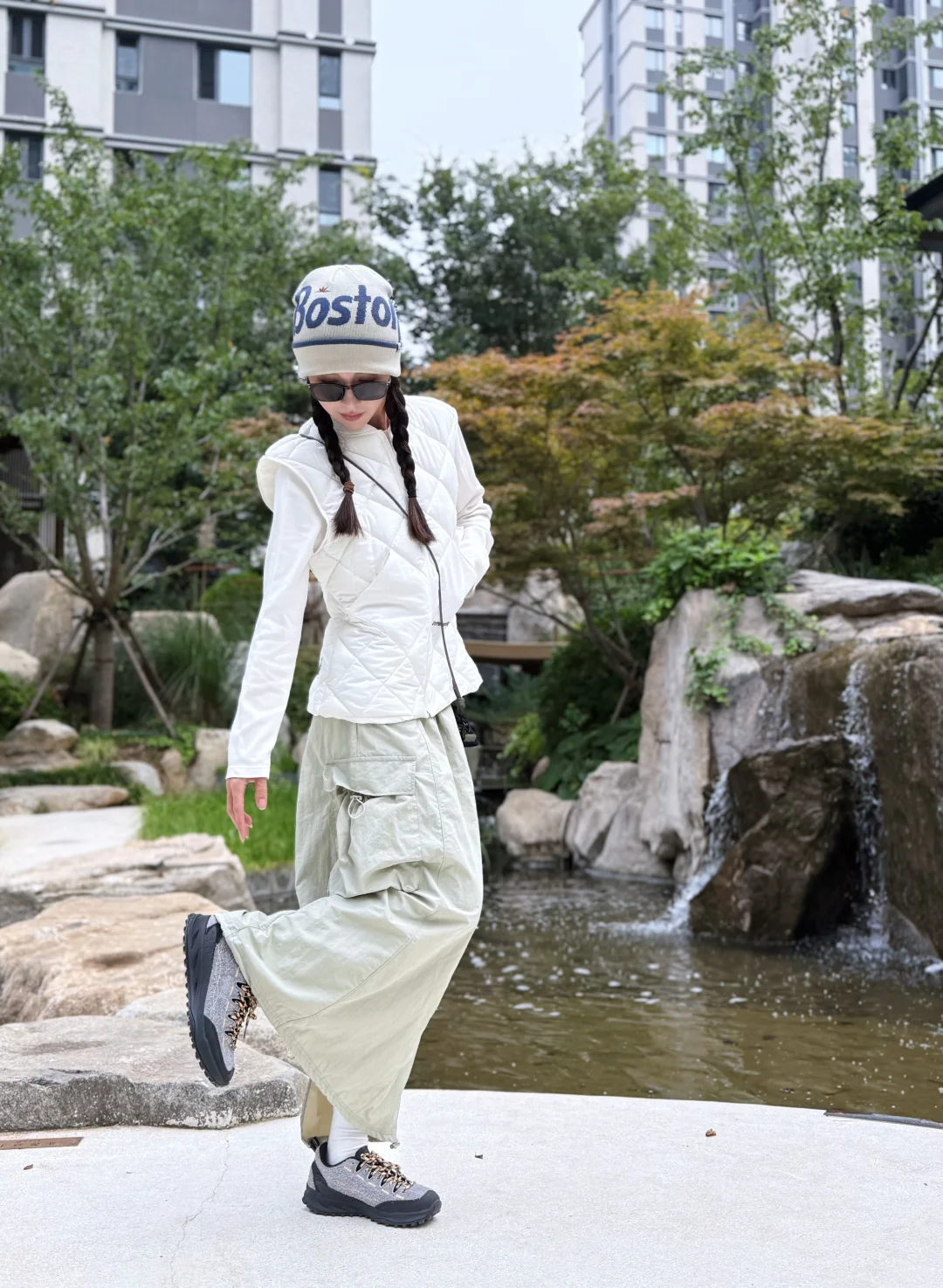 城市绿洲|工装与自然的温柔碰撞