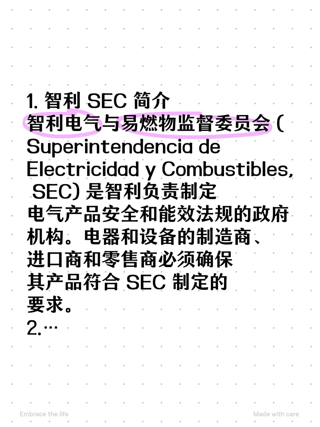 智利电气产品认证指南：SEC 强制性法规