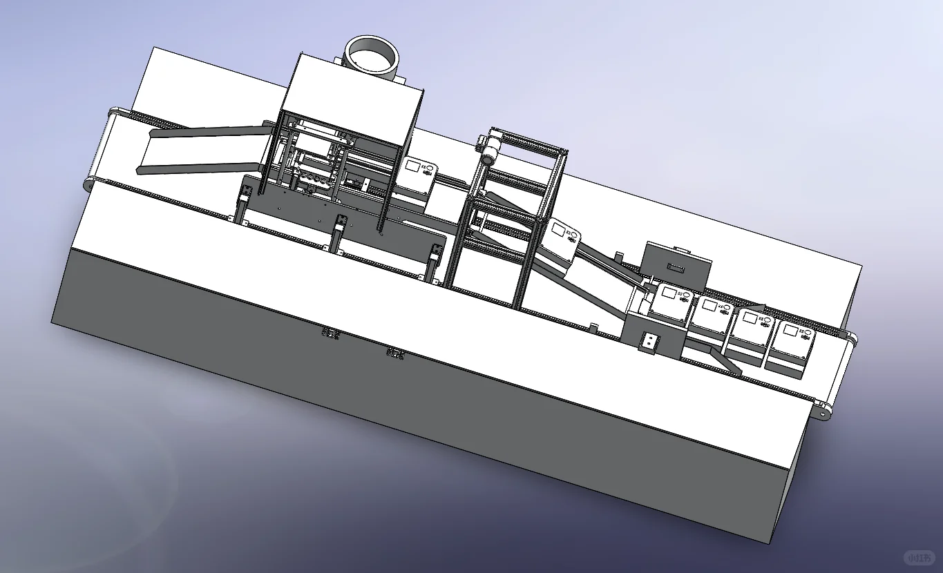 基于皮带输送与气动控制的自动装配检测机