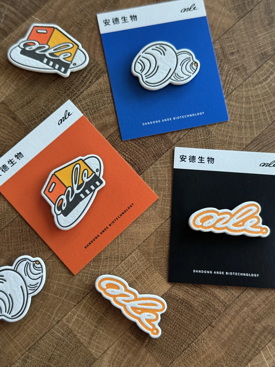 企业定制：letterpress工艺下的纸质冰箱贴~