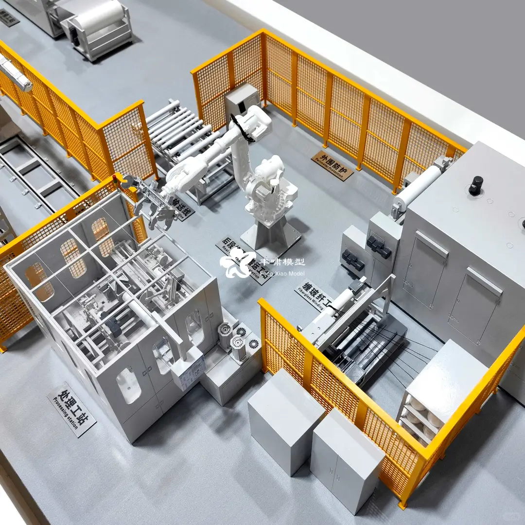 自动化生产线沙盘模型的制作过程详解