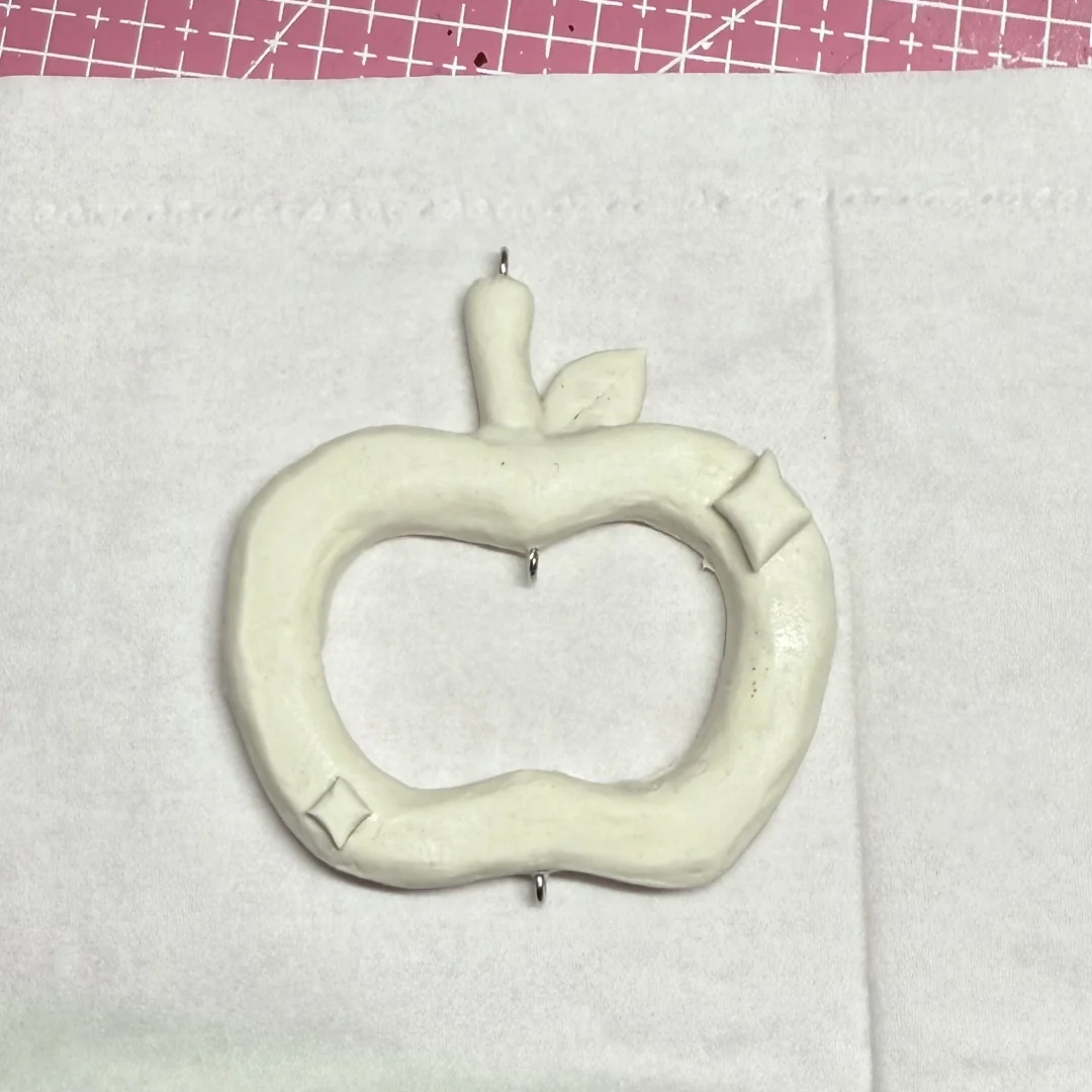 石塑粘土教程｜貌美?车挂，苹苹安安?