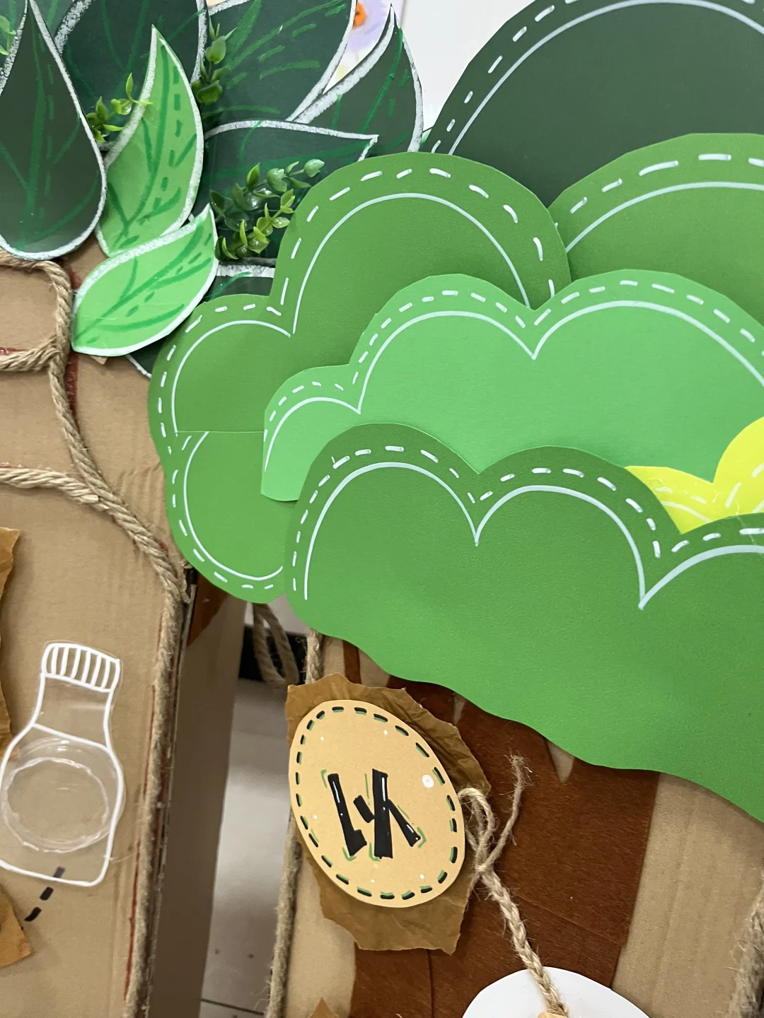 垃圾可回收♻️利用｜节约用纸环创