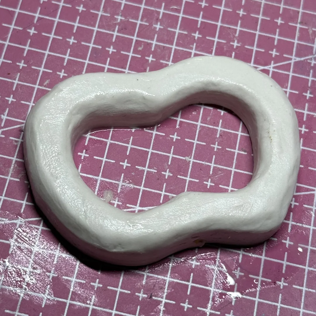 石塑粘土教程｜貌美?车挂，苹苹安安?