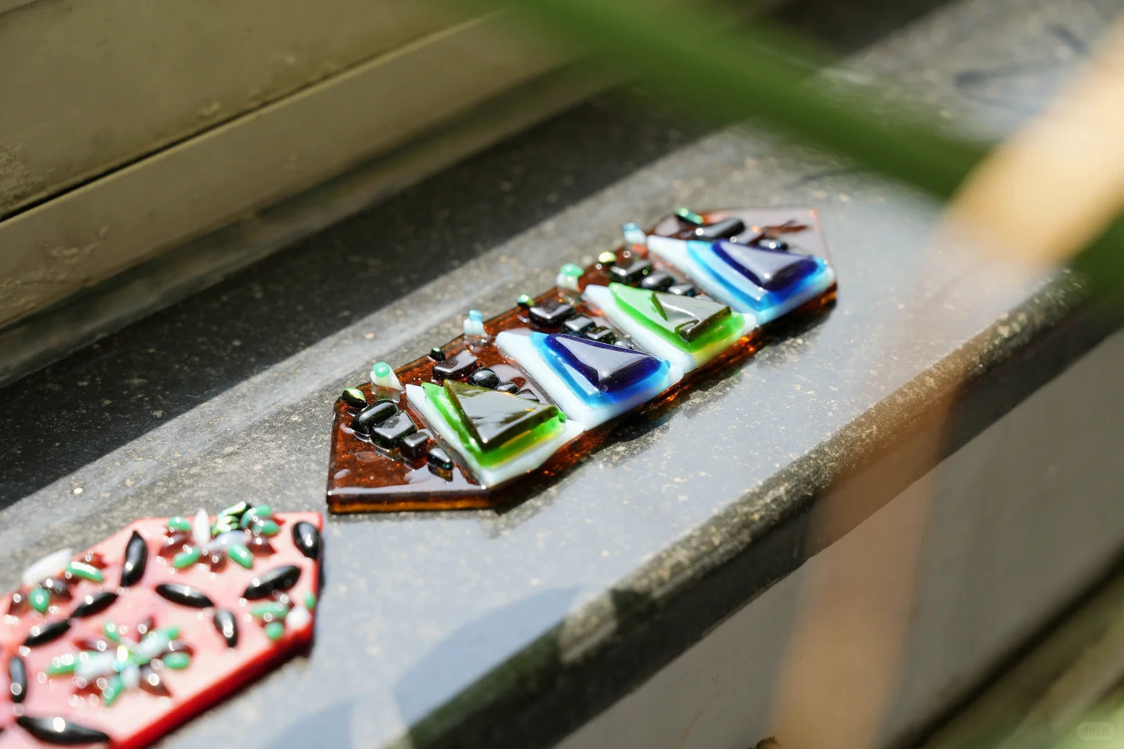 玻璃热熔实验|敦煌纹饰与材料研究