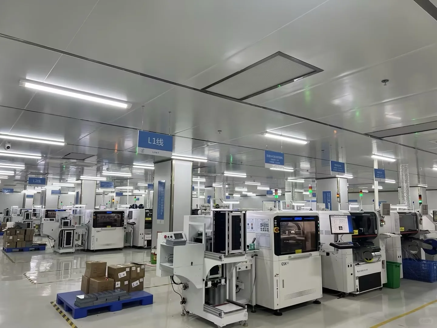 高速吹风机源头工厂生产车间