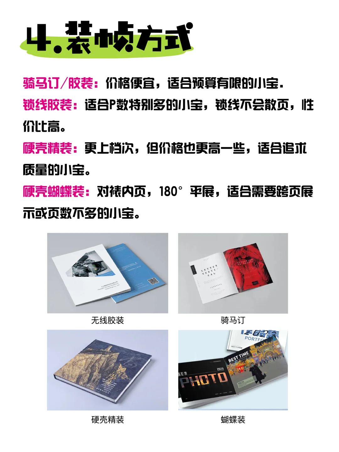 作品集打印避坑指南！