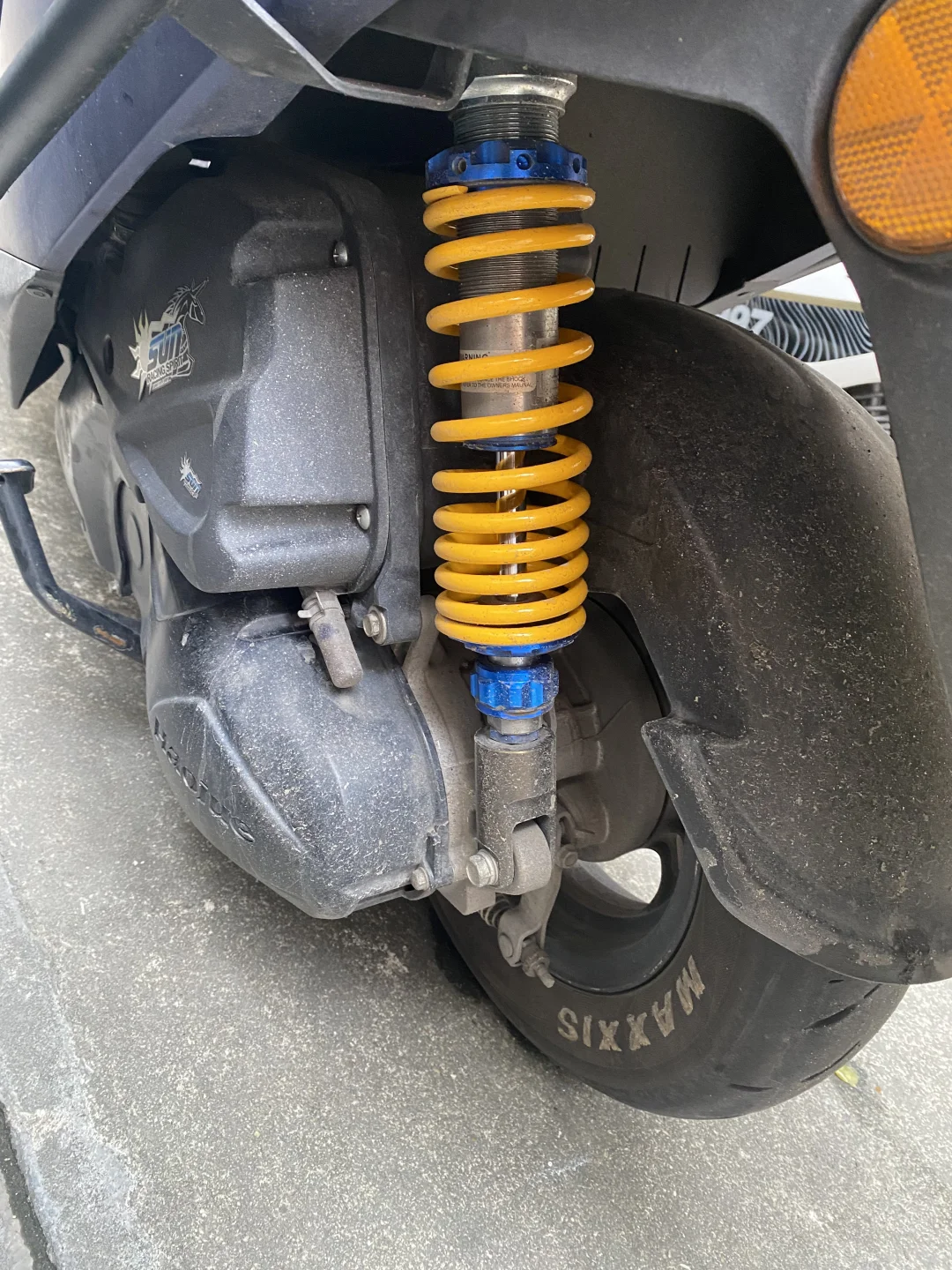 单避震踏板的命…