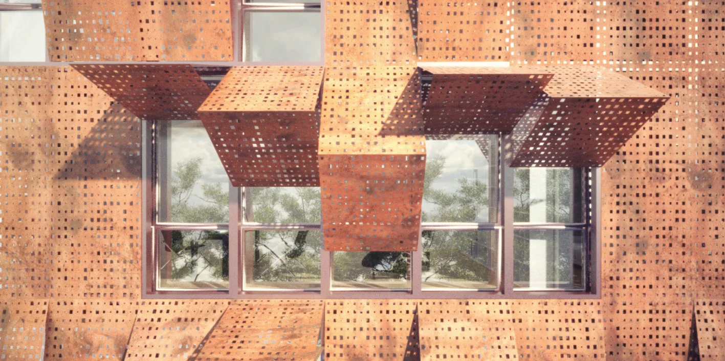 德黑兰建筑幕墙:遮阳、美学与节能的融合