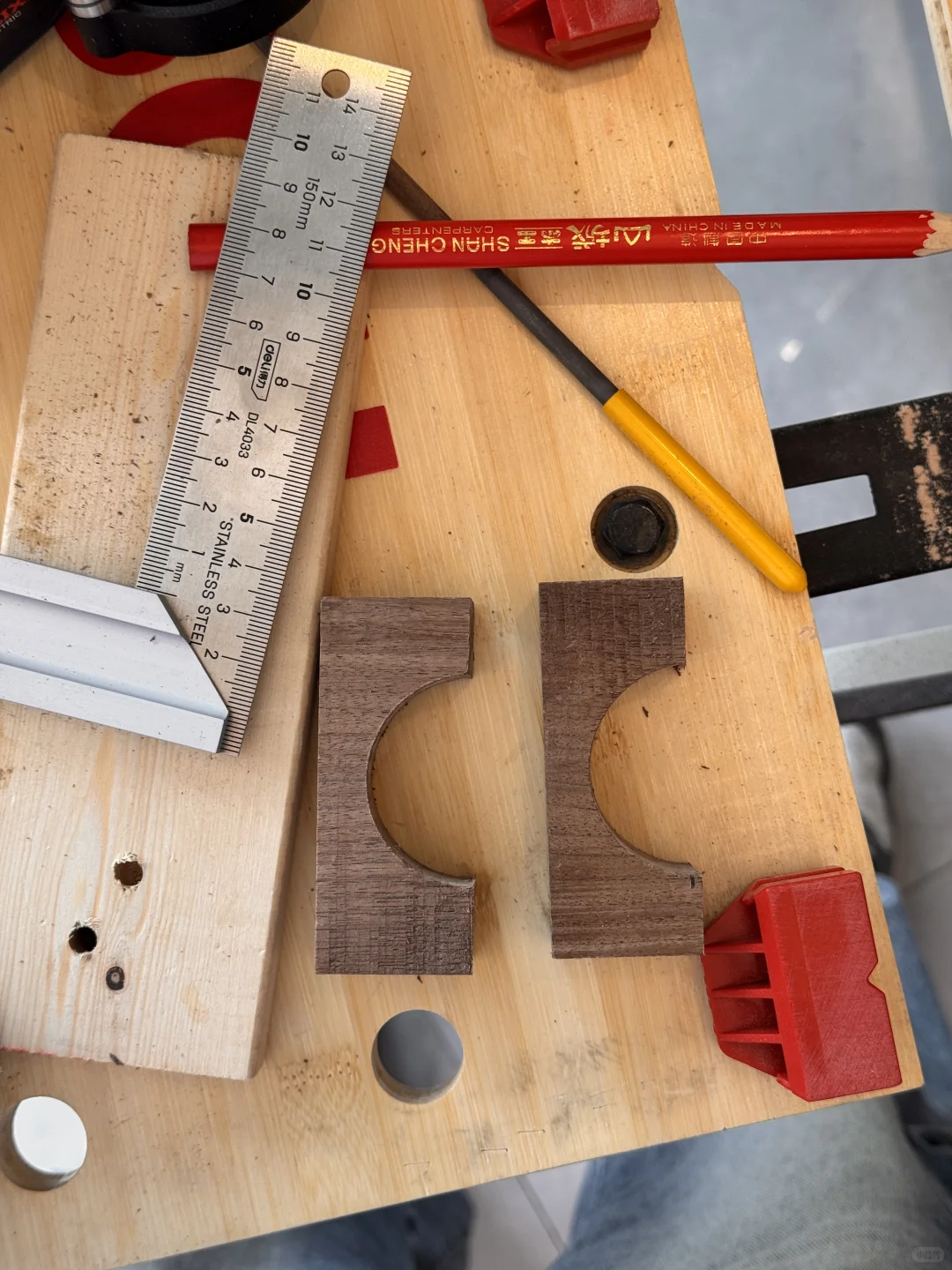 DIY台钻/铣床支架 自己做的工具真好用