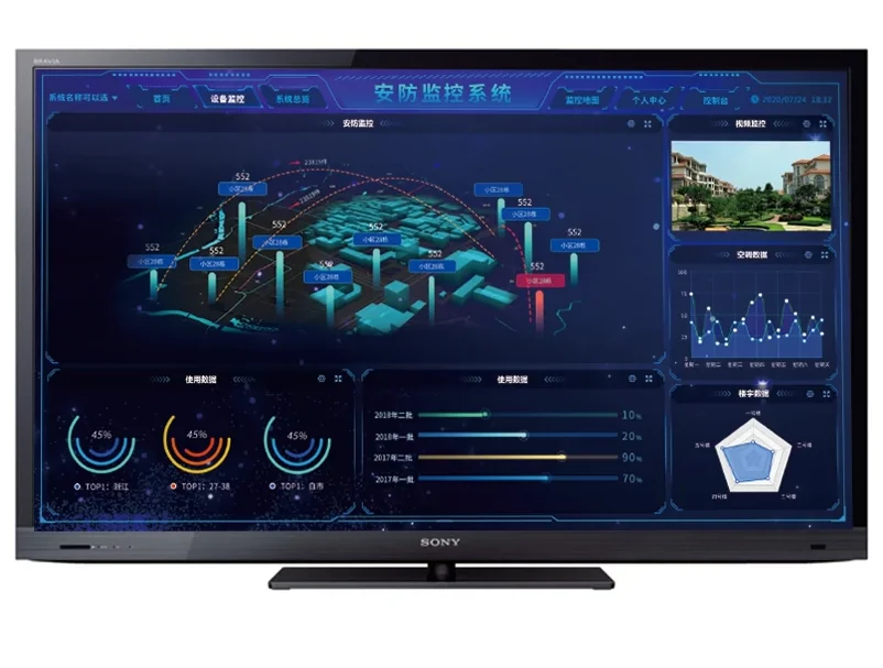 安防监控系统 智能化管理楼宇