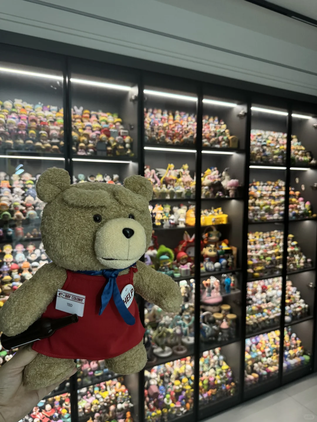 拥有一面盲盒墙的快乐