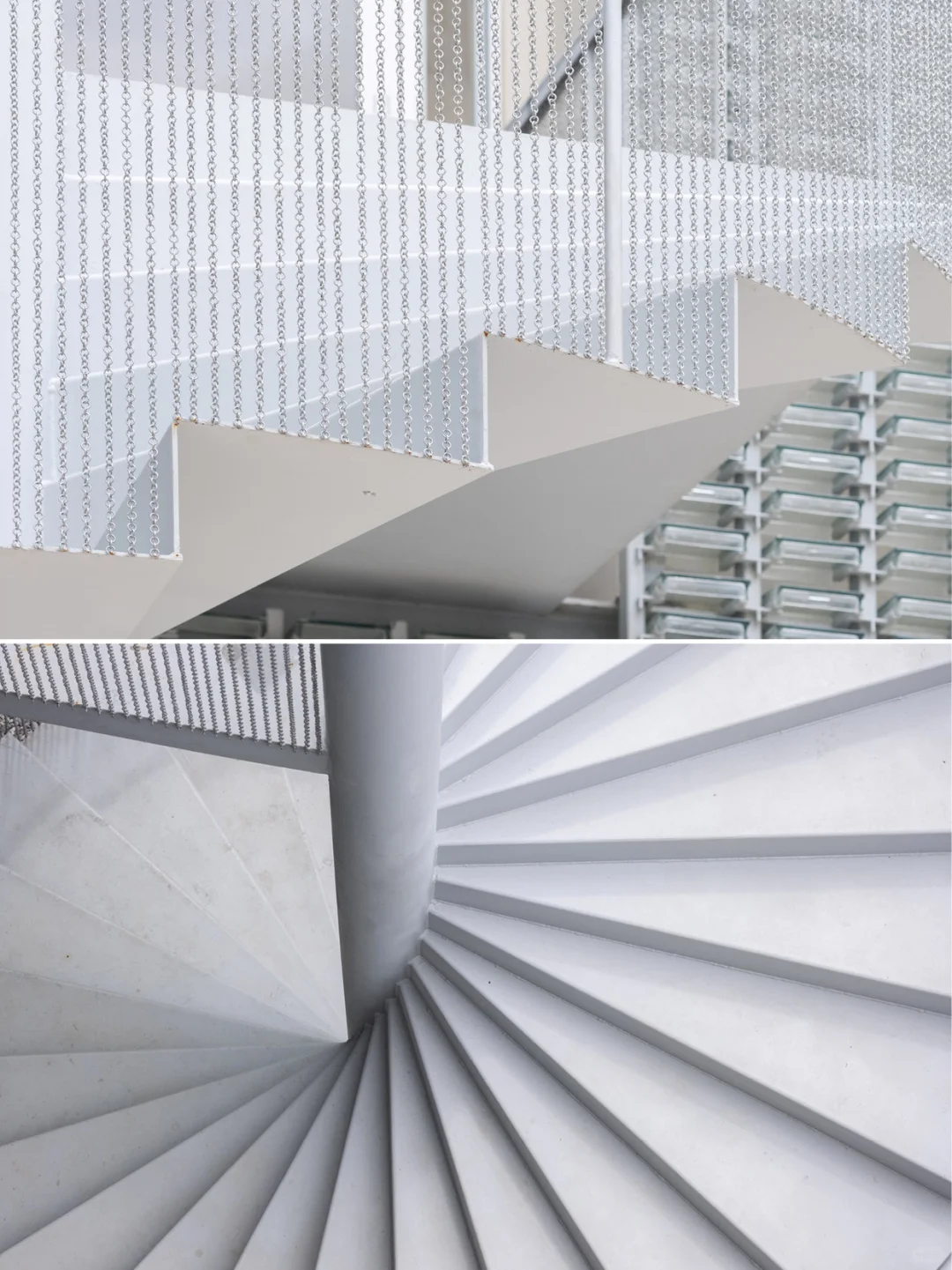 一块掰两半?玻璃砖还能这样做立面