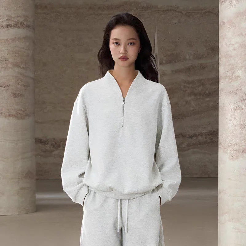 立领廓形卫衣【附裁剪图】