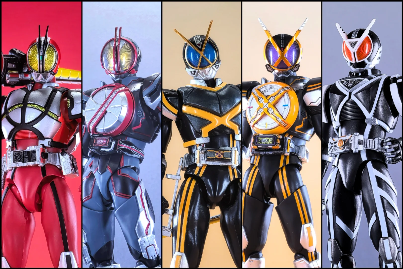 我的S.H.F&真骨雕收藏（旧平成篇）