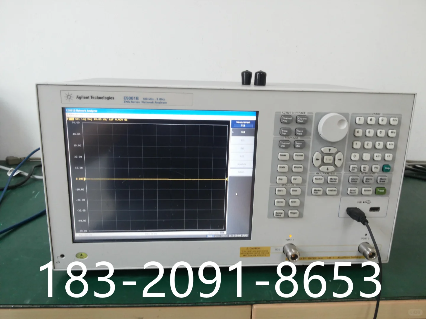 Keysight是德科技E5061B网络分析仪技术指标