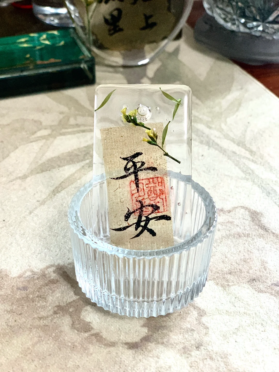 书法滴胶我悟了！