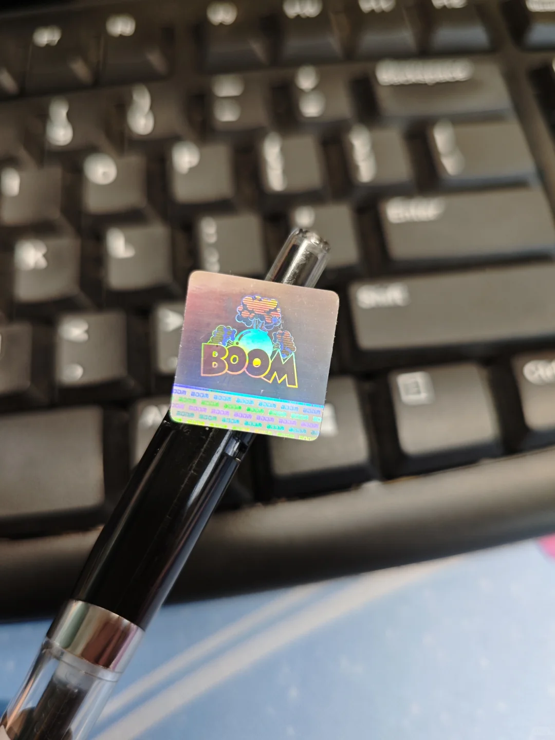 竟然有这么可爱的防伪标签