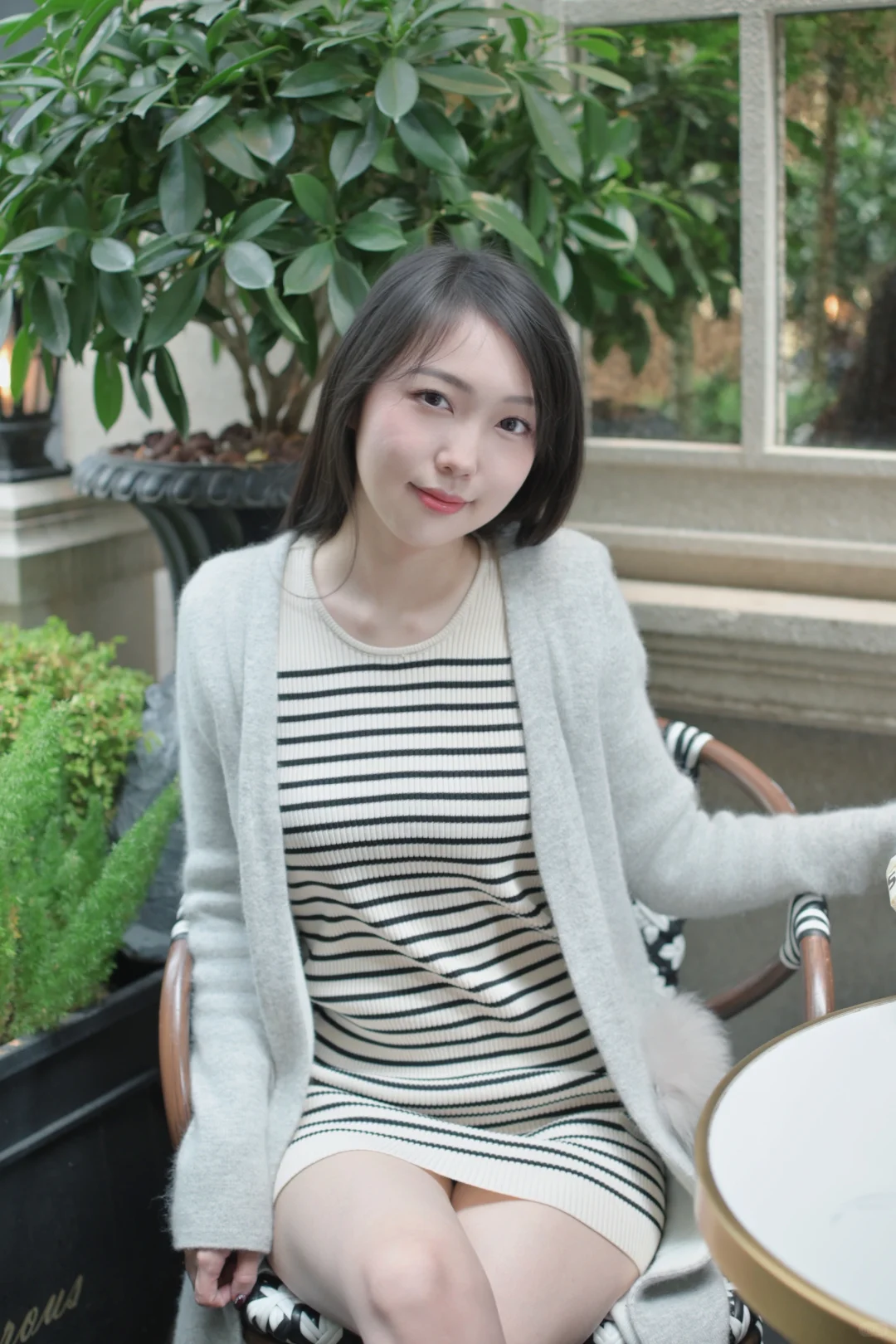 当日系遇上条纹~