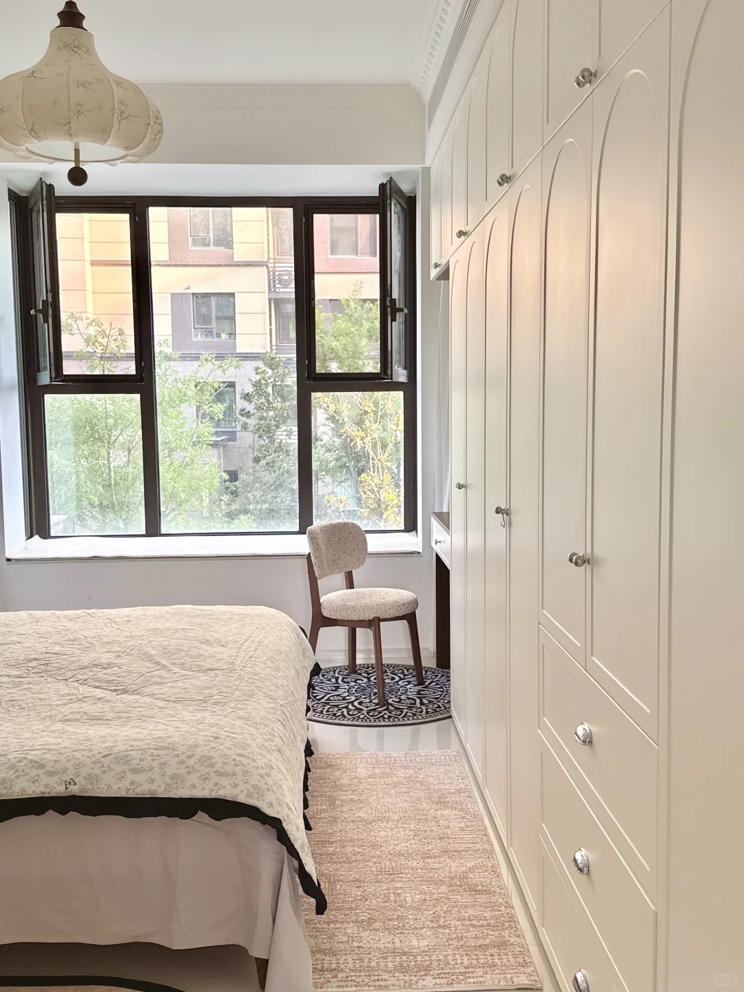 卧室做床尾衣柜真的太香啦！（附尺寸图