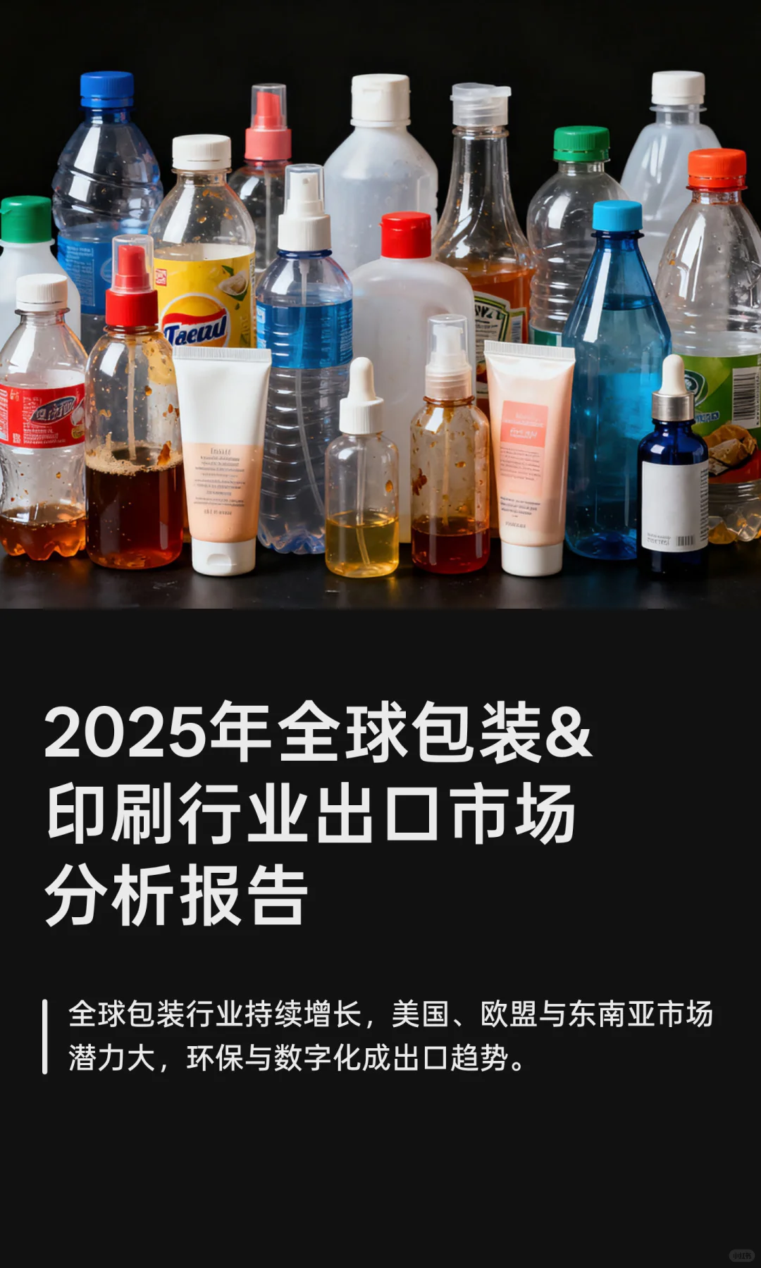2025年全球包装印刷行业出口市场分析报告
