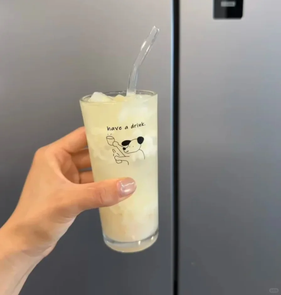 ☕️ins风玻璃杯两件套上新了