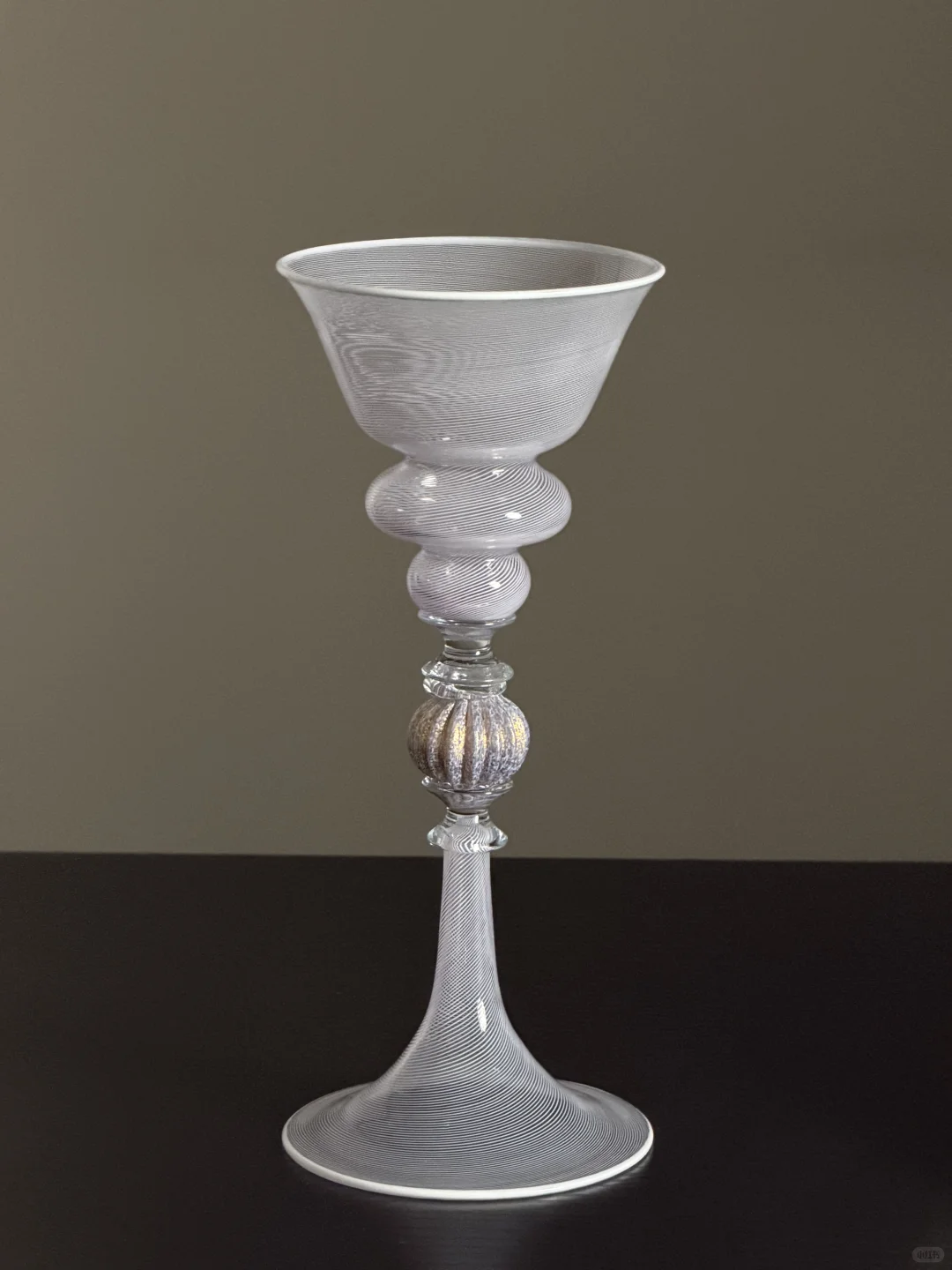 YURUUI新品｜右滑看Davide紫蕾丝孤品玻璃杯