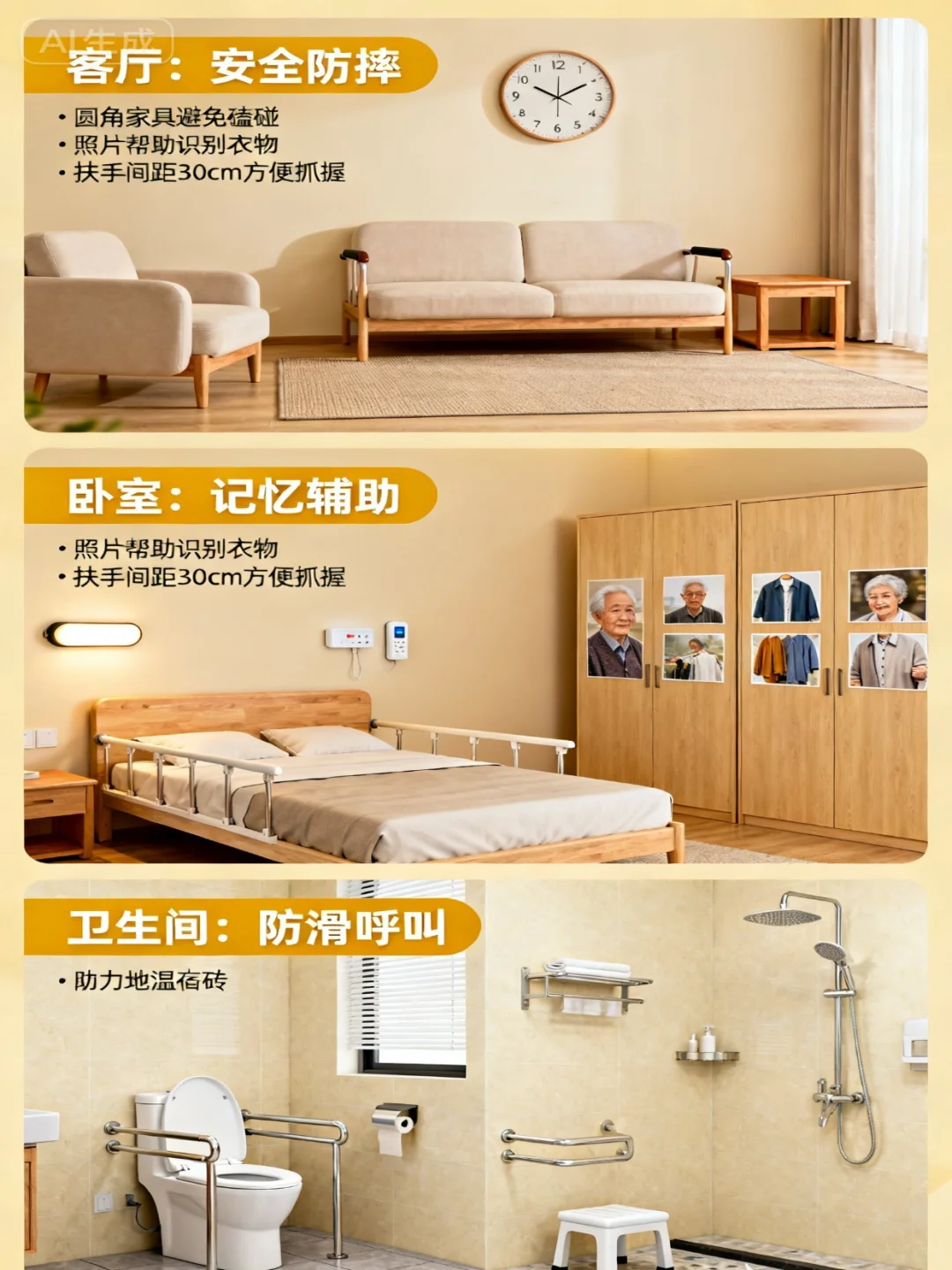 用设计，让老人安全舒适养老