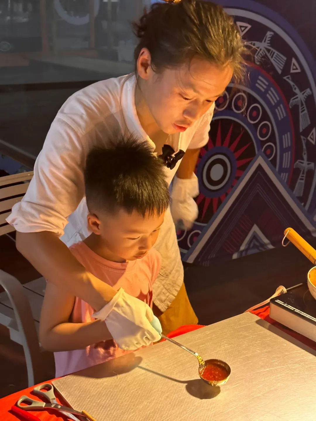 济南非遗糖画吹糖人暖场