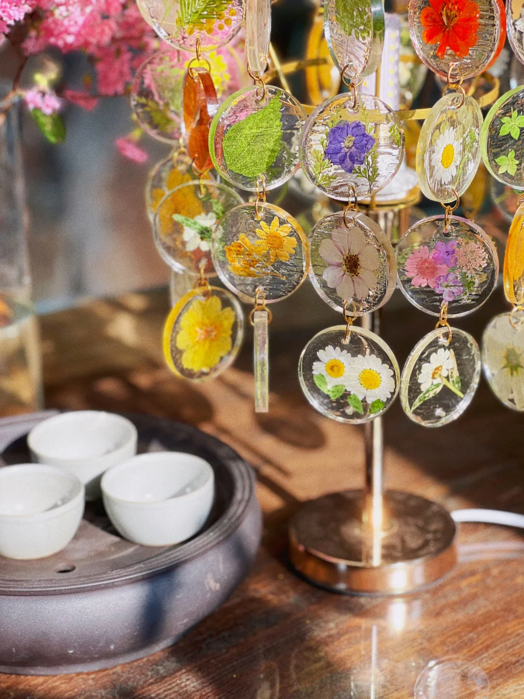 ?做一盏不会融化的鲜花台灯?好浪漫‼️