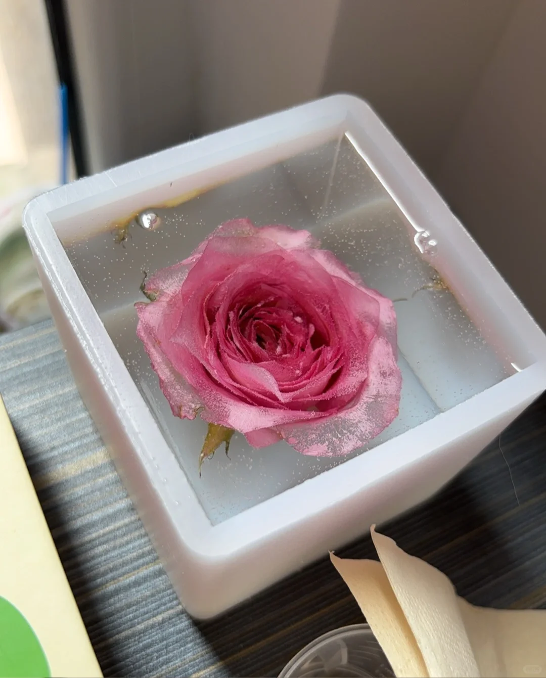 ?滴胶玫瑰的保姆级详细教程