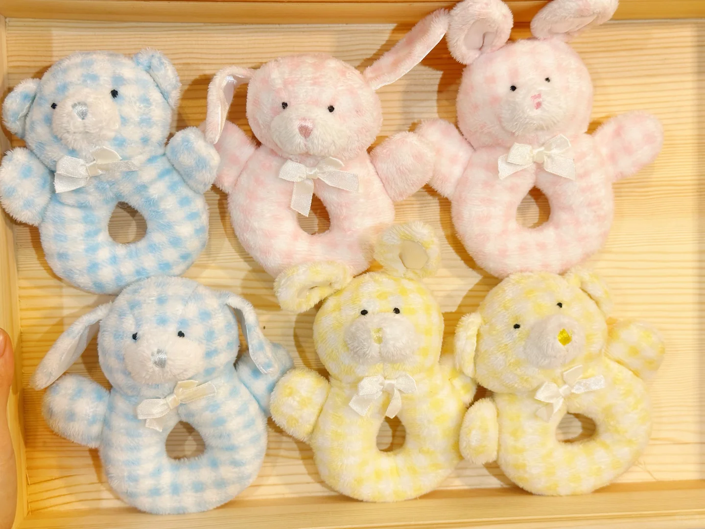 ??多巴胺格子系列～小狗?小熊?老鼠?