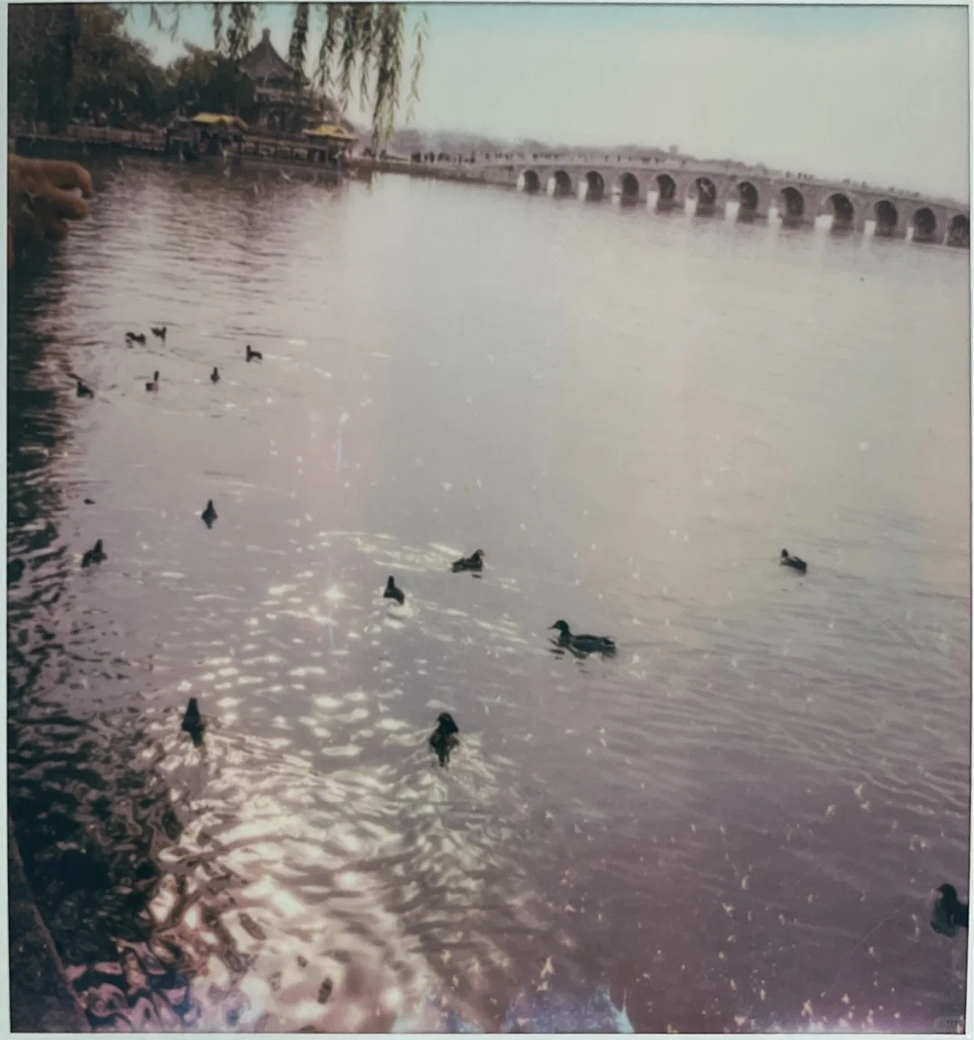 当你在阴天带一堆奇怪设备去颐和园