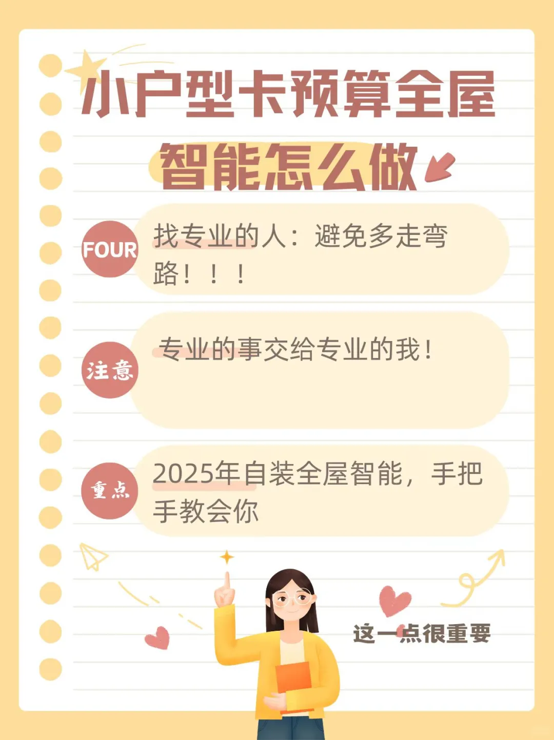 小户型低成本智能家居完整方案和产品清单