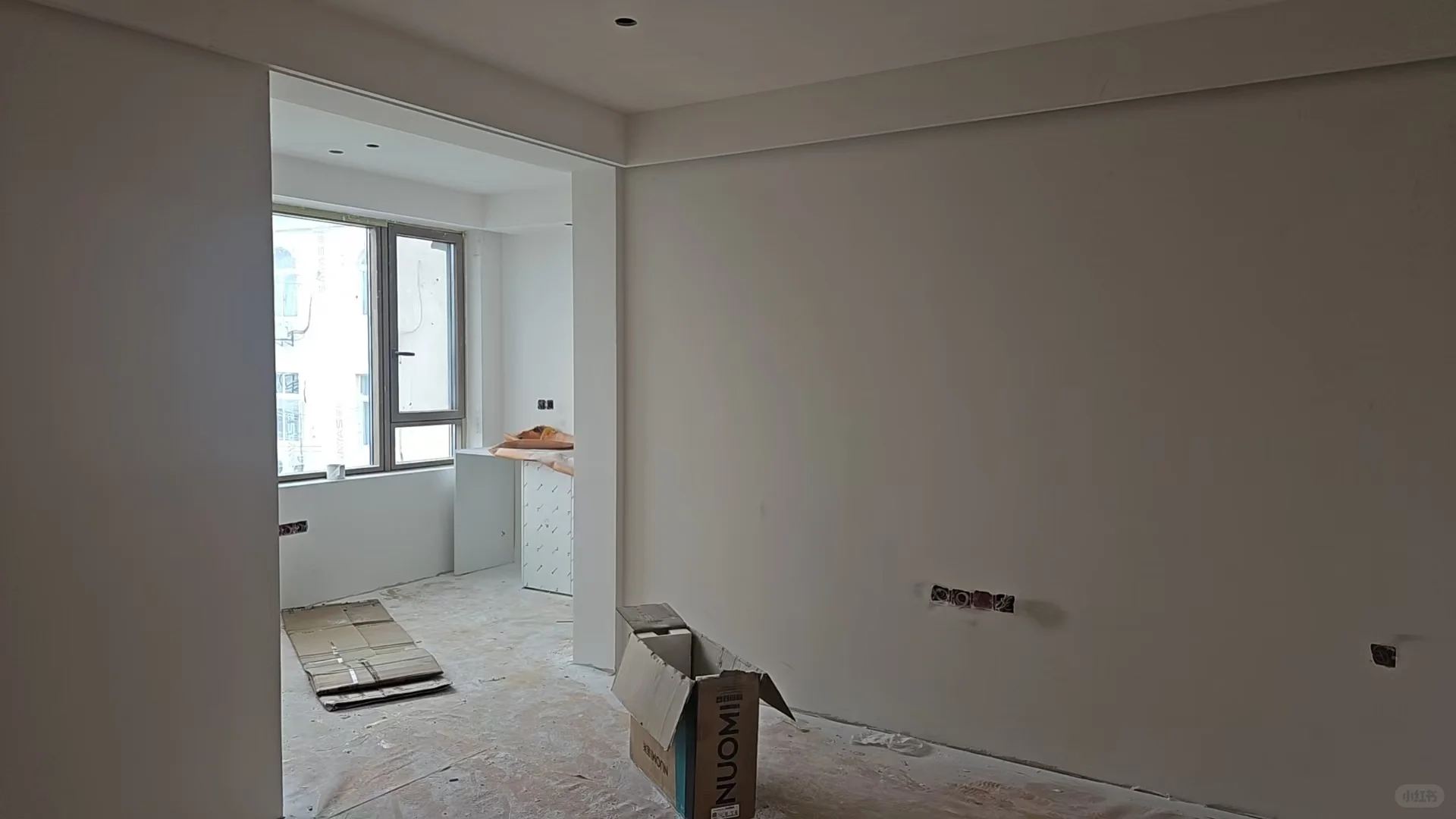 腻子已刮，看了半年漆总于定了！