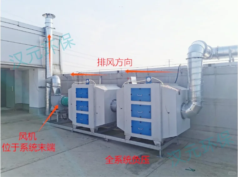 活性炭废气处理设备进厂安装流程和注意事项