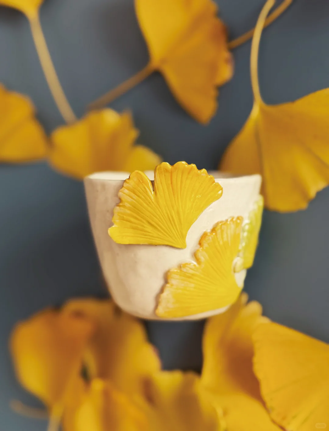 挑战100个花花杯——012 银杏