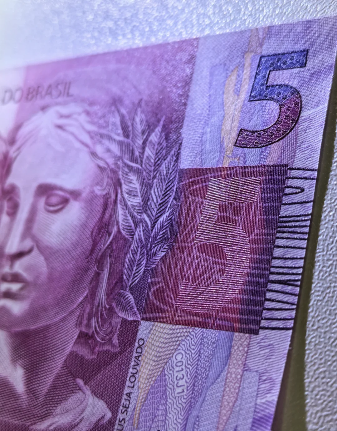 每日一钞：巴西5雷亚尔纸币