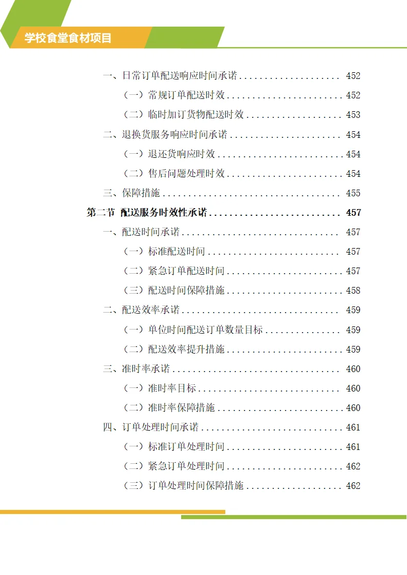 怎么写学校食材配送标书技术方案？