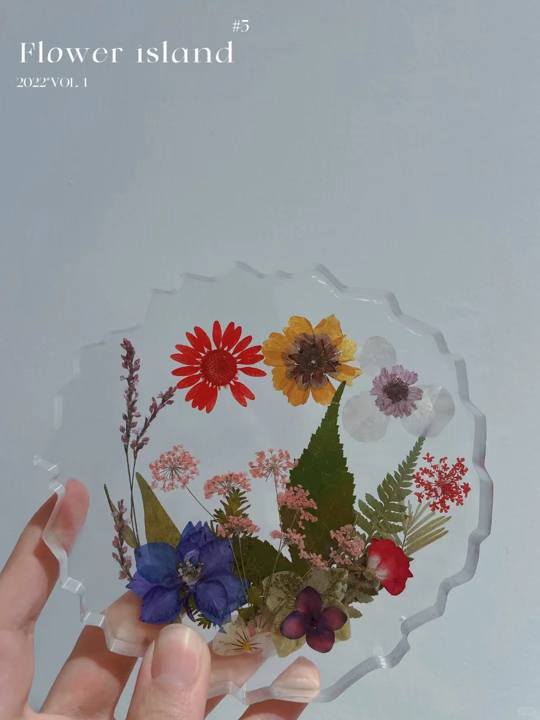 清远DIY滴胶杯垫｜定格大自然的美好和浪漫