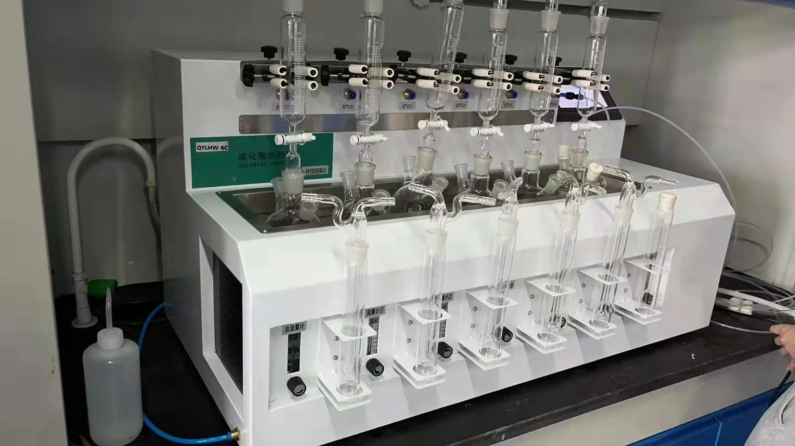 全自动硫化物酸化吹气仪的加热方式