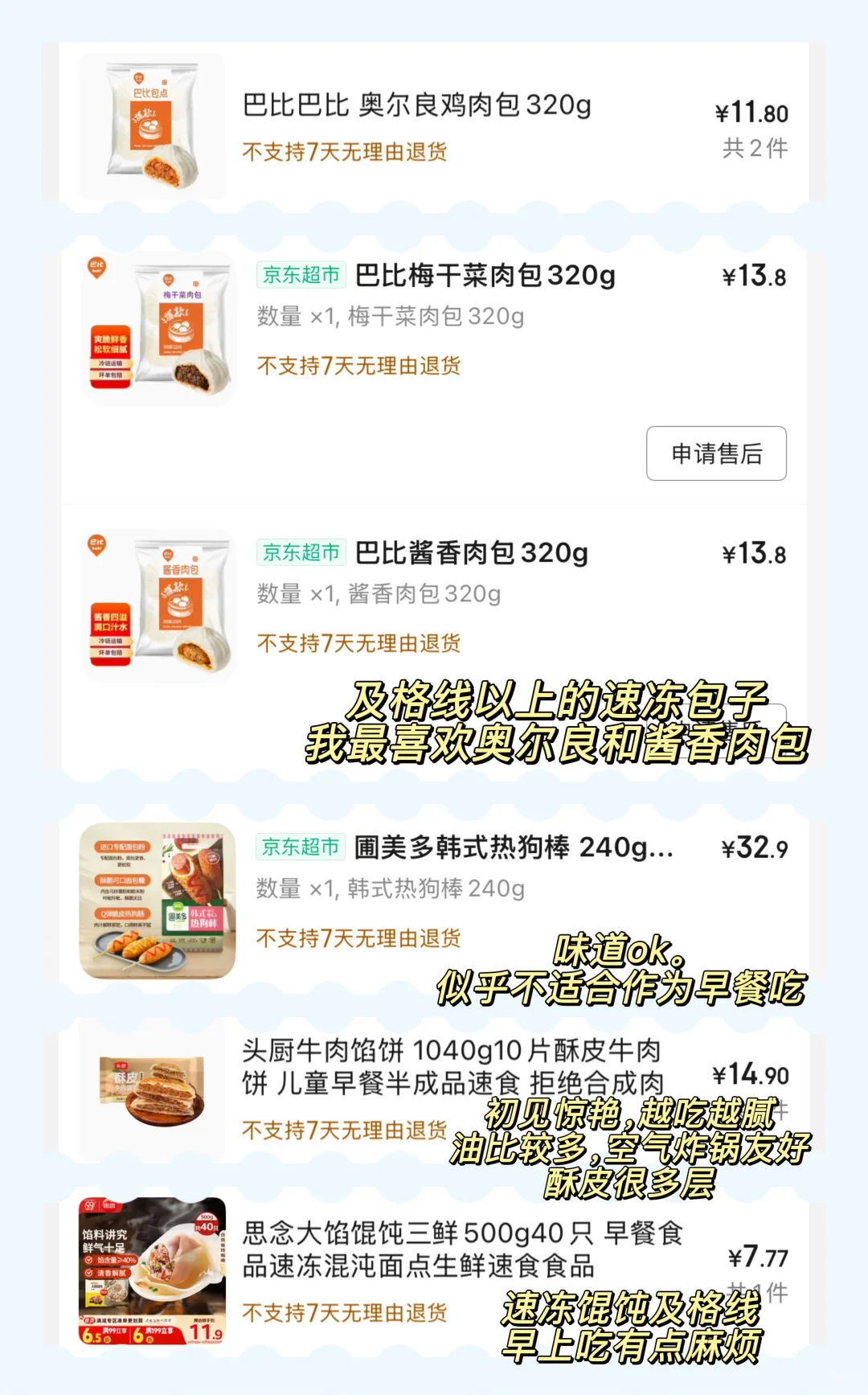 社畜速冻早餐红黑榜