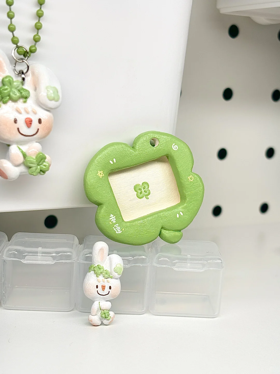 可磁吸大头贴相框～?～?｜石塑粘土（附教程