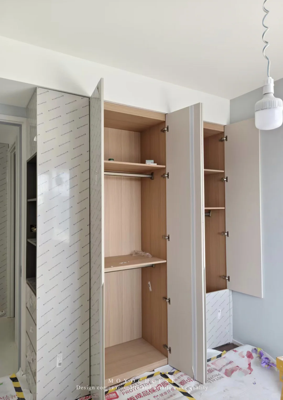 全屋定制安装进行时