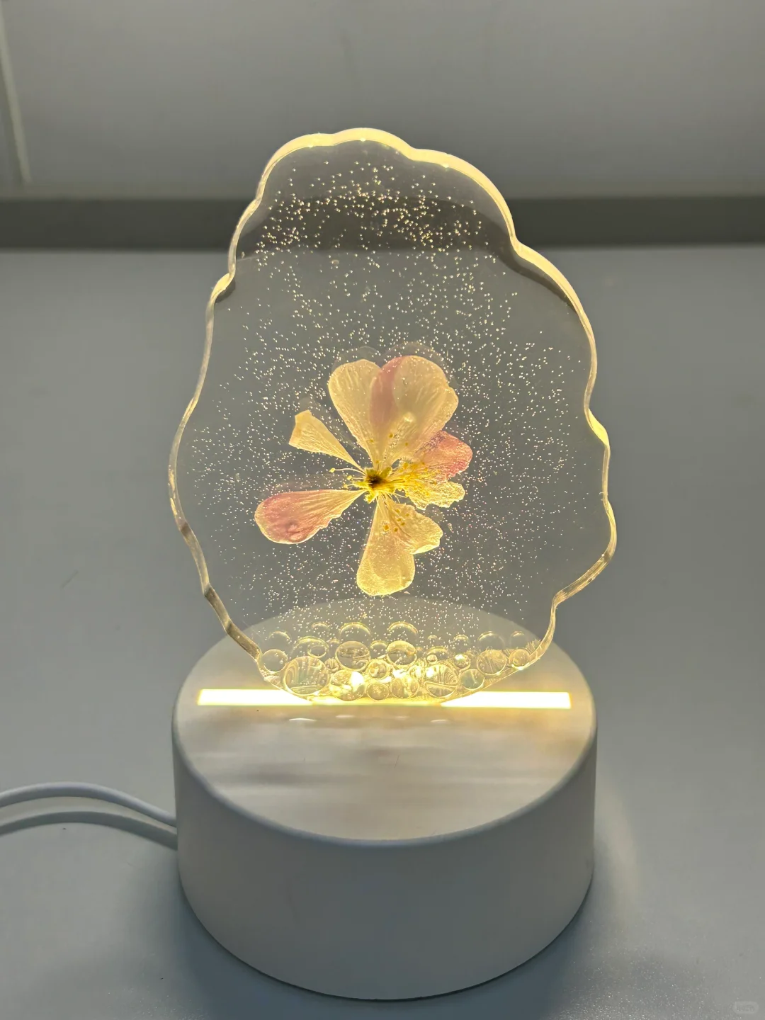 滴胶&干花???封印春天