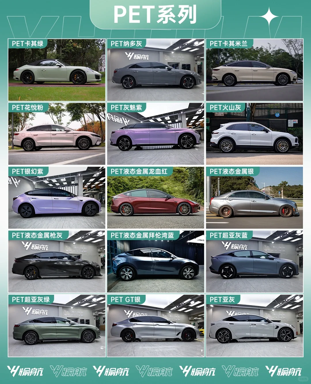 ⁉️你真正了解改色的材质，pvc还是Pet材质❓