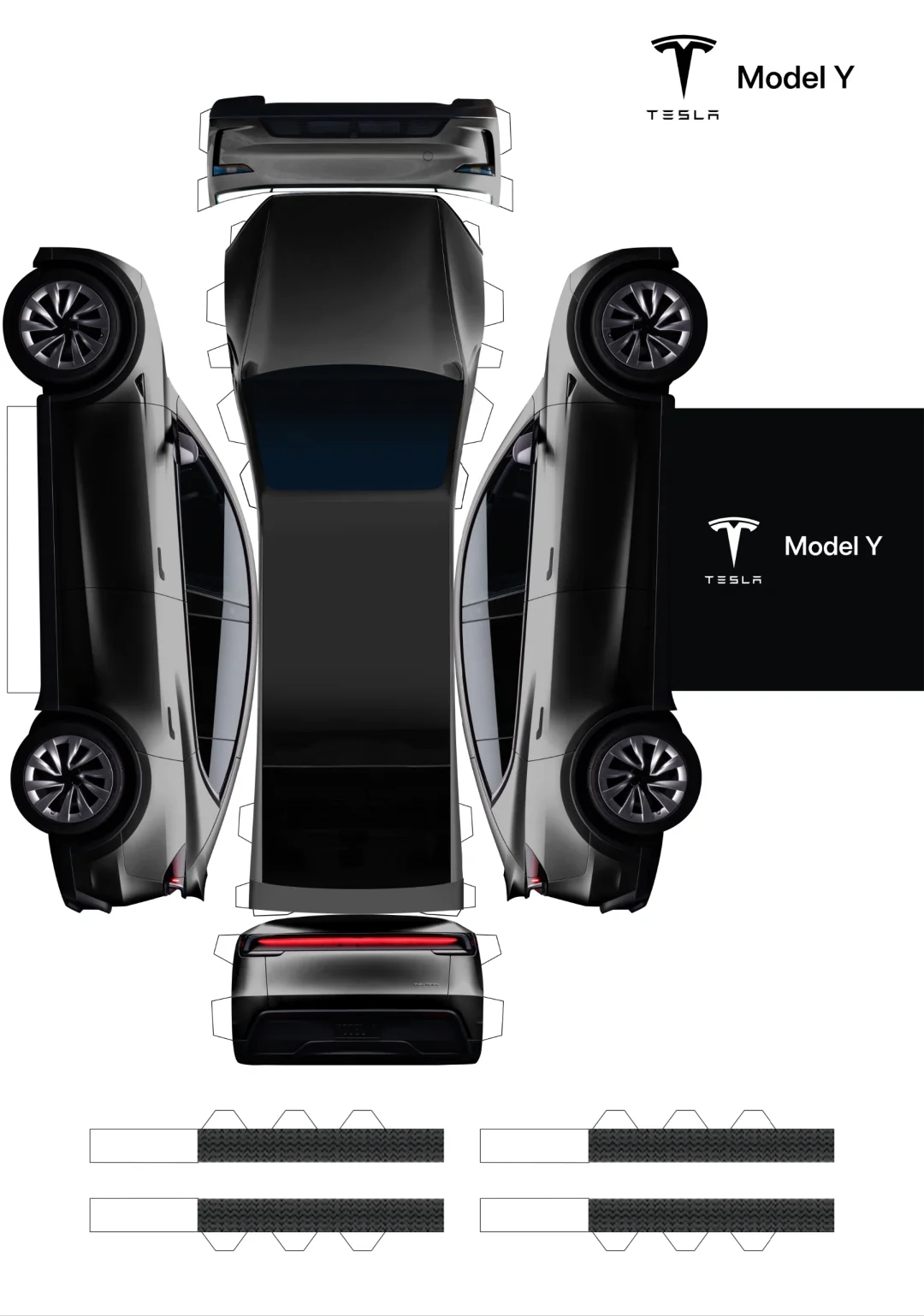 被友商点名最多的modleY来了！6种颜色全